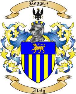 Roggeri Family Crest from Italy