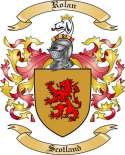 Rolan Family Crest from Scotland