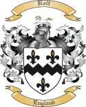 Rolf Family Crest from England