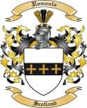 Romanis Family Crest from Scotland