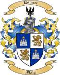 Romere Family Crest from Italy
