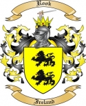 Rook Family Crest from Ireland