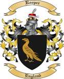 Rooper Family Crest from England