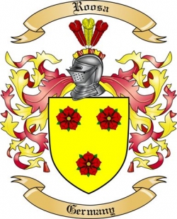 Roosa Family Crest from Germany2