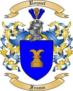 Roquet Family Crest from France2