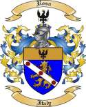 Rosa Family Crest from Italy3
