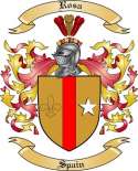 Rosa Family Crest from Spain2