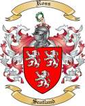 Ross Family Crest from Scotland