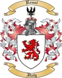 Rossi Family Crest from Italy
