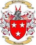 Rotenberger Family Crest from Germany