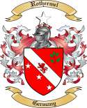 Rothermel Family Crest from Germany