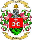Rotlein Family Crest from Germany