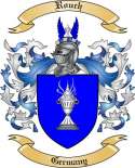 Rouch Family Crest from Germany