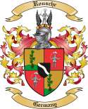 Rousche Family Crest from Germany