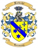 Rowehl Family Crest from Germany