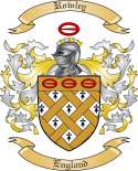 Rowley Family Crest from England