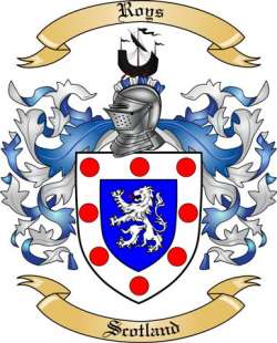 Roys Family Crest from Scotland