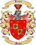 Rozas Family Crest from Spain