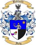 Rubinelli Family Crest from Italy