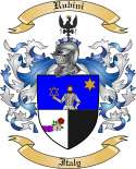 Rubini Family Crest from Italy