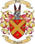 Rude Family Crest from England