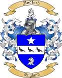 Rudford Family Crest from England