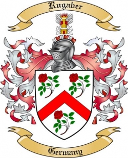 Rugaber Family Crest from Germany