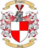Ruggier Family Crest from Italy2