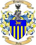 Ruggiero Family Crest from Italy