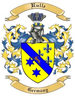 Rulle Family Crest from Germany