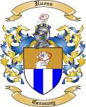 Ruoss Family Crest from Germany