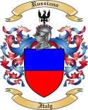 Russiano Family Crest from Italy