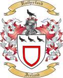 Rutherford Family Crest from Ireland