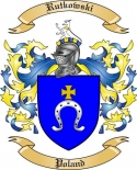 Rutkowski Family Crest from Poland