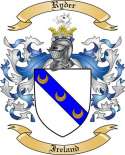 Ryder Family Crest from Ireland