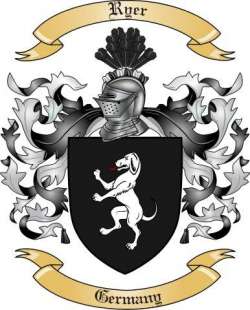 Ryer Family Crest from Germany
