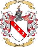 Rynne Family Crest from Ireland