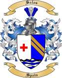 Salas Family Crest from Spain
