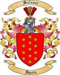 Salazar Family Crest from Spain