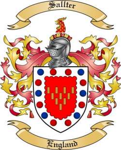 Sallter Family Crest from England2
