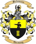 Salzmann Family Crest from Germany