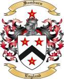 Samburn Family Crest from England