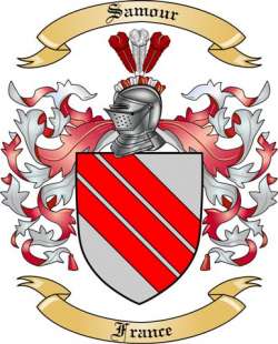 Samour Family Crest from France