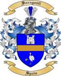 Saragosti Family Crest from Spain