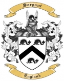 Sargant Family Crest from England