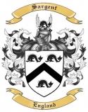Sargent Family Crest from England