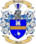 Sargossi Family Crest from Spain