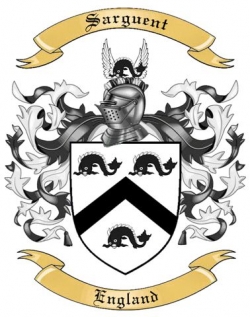 Sarguent Family Crest from England