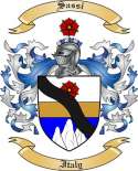 Sassi Family Crest from Italy