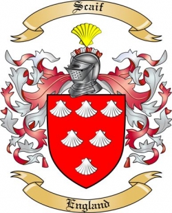Scaif Family Crest from England